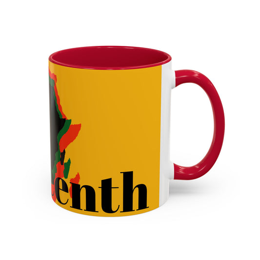 Nola Viola Cafe'- Juneteenth - Colorful Mugs, 11oz 2